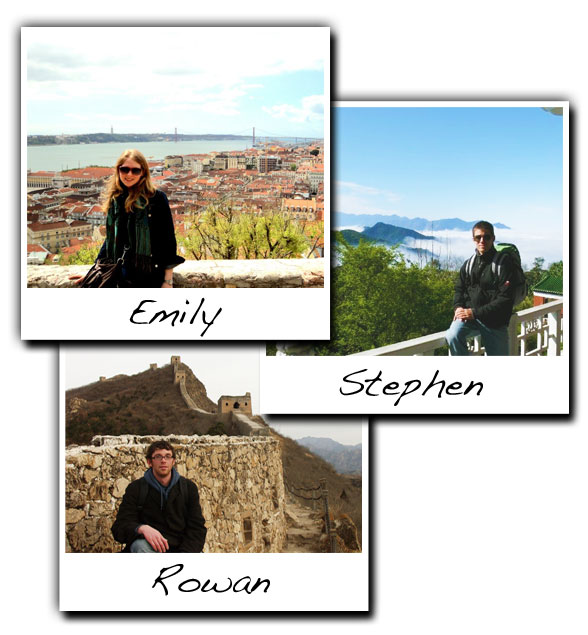 Job Search Advisors: Natalie, Patrick, and Rowan