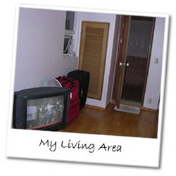Living room in Korea