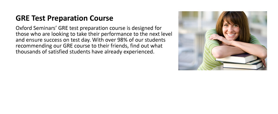 GRE Test Preparation Course